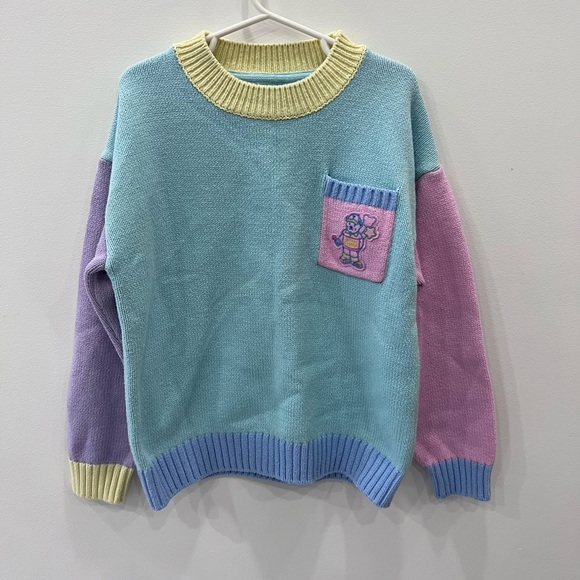Teenie Weenie Other - Teenie Weenie Pastel Colour Block Sweater
